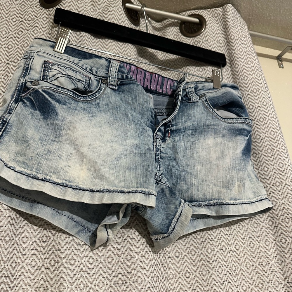 Hydraulic Jean Shorts